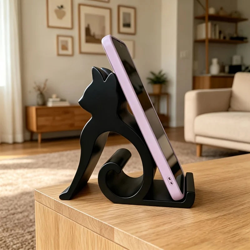 New Mobile Phone Holder for Cats Suitable for All Mobile Phones Tablets Beds Office Vehicles Cute Pets and Desktop Ornaments