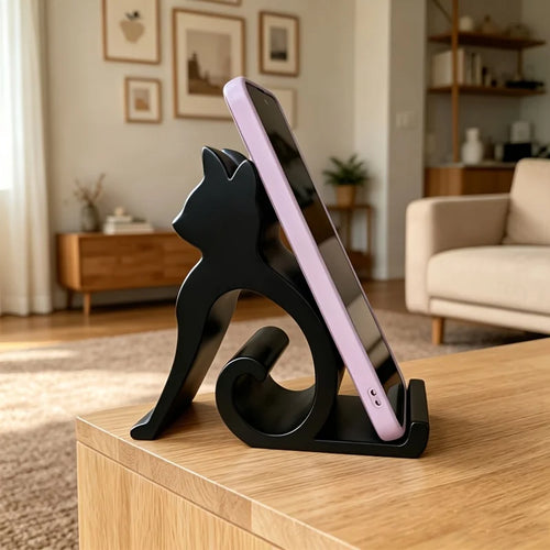 New Mobile Phone Holder for Cats Suitable for All Mobile Phones Tablets Beds Office Vehicles Cute Pets and Desktop Ornaments