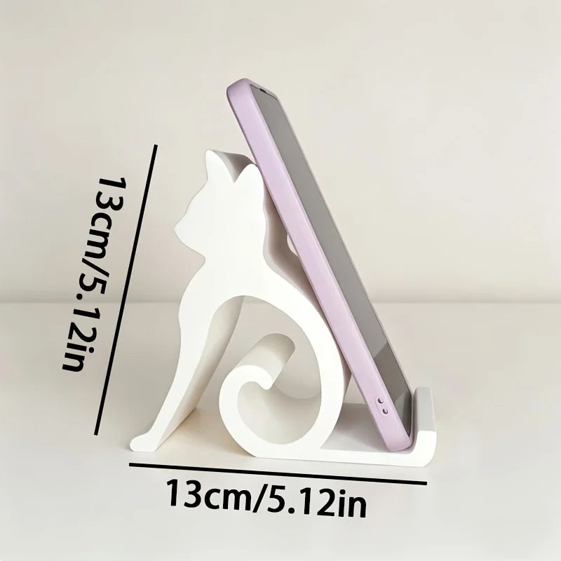 New Mobile Phone Holder for Cats Suitable for All Mobile Phones Tablets Beds Office Vehicles Cute Pets and Desktop Ornaments