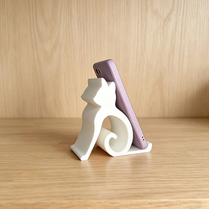 New Mobile Phone Holder for Cats Suitable for All Mobile Phones Tablets Beds Office Vehicles Cute Pets and Desktop Ornaments