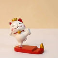 For Mobile Phones And Tablets Stand Cute Cartoon Cat Mobile Phone Stand Office Desk Decoration Suitable For Phones And Tablets